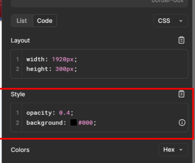 Design Parser - Figma Image Overlay Styles