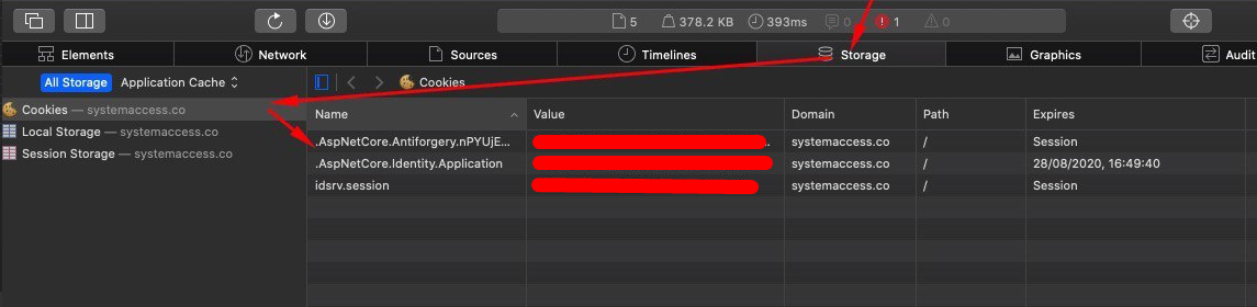 Safari Clearing Cookies