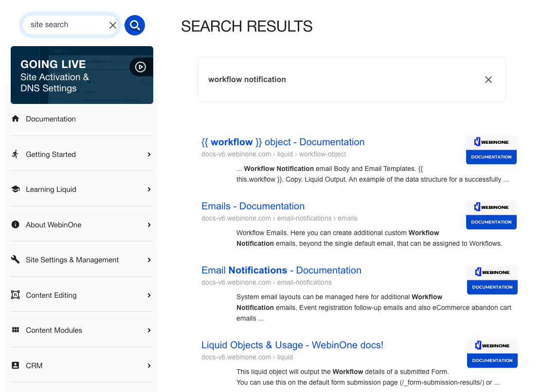 Google Search Example